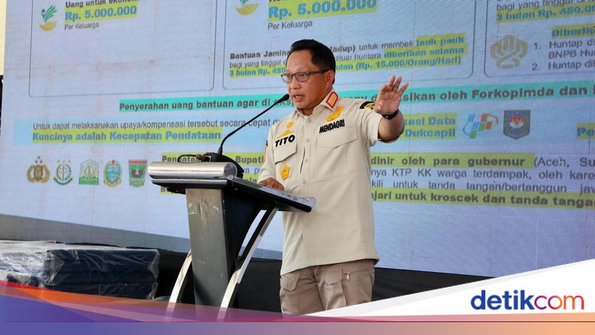 Tito Ingatkan Pemda Percepat Kirim Data Penerima Bantuan Pascabencana