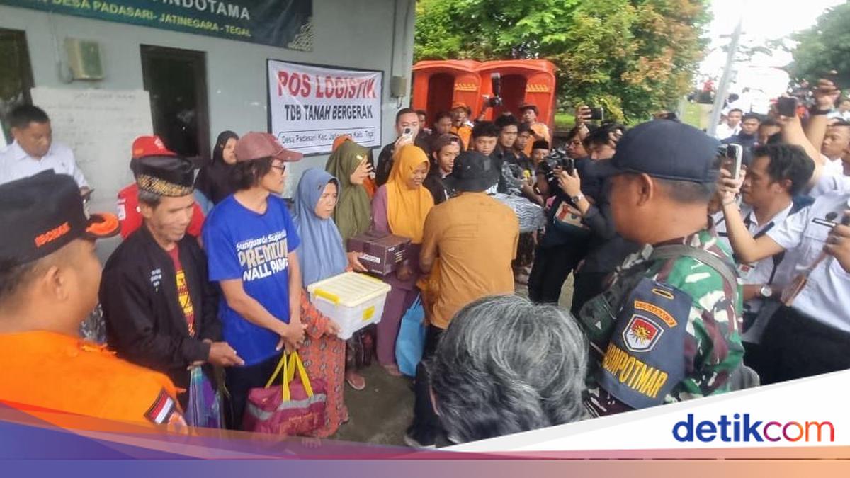 Kemensos Kirim Bantuan dan Dirikan Dapur Umum Korban Bencana Tegal