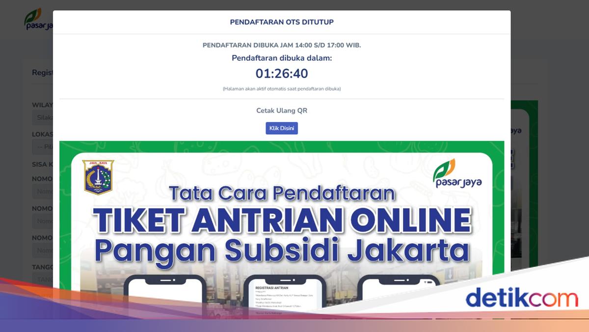 Link Antrian KJP Pasar Jaya 2026 Online, Beda untuk Daftar Pagi dan Sore!