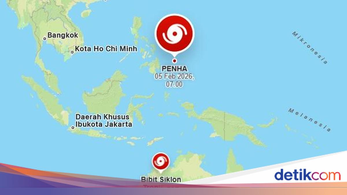 Ada Siklon Tropis PENHA, 3 Provinsi Ini Berpotensi Alami Cuaca Ekstrem
