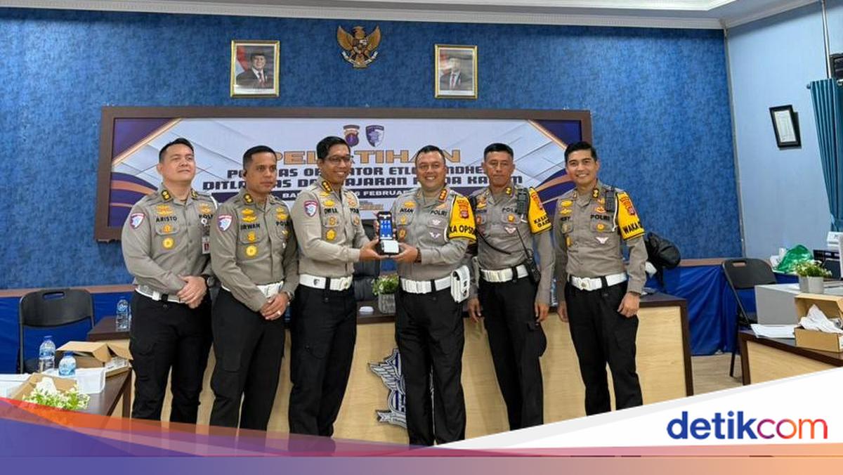 ETLE Mobile Handheld Perkuat Modernisasi Penindakan Lalu Lintas di Wilayah Kaltim