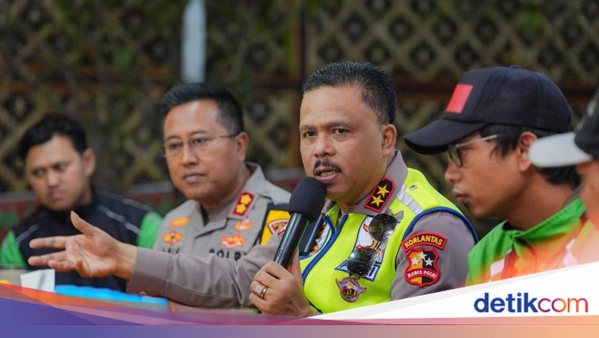 Perkuat Silaturahmi, Kakorlantas Polri Sapa Komunitas Ojol di Kota Batu