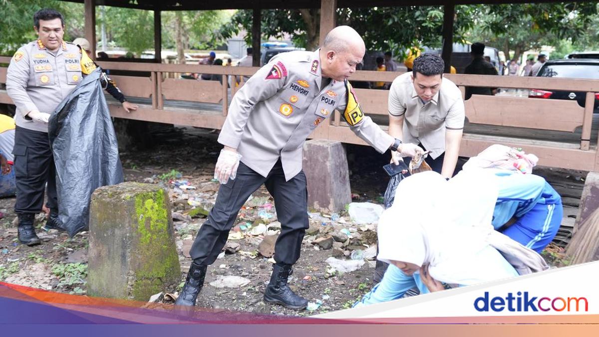Tindak Lanjut Arahan Presiden, Kapolda Pimpin Bersih-bersih di Banten Lama