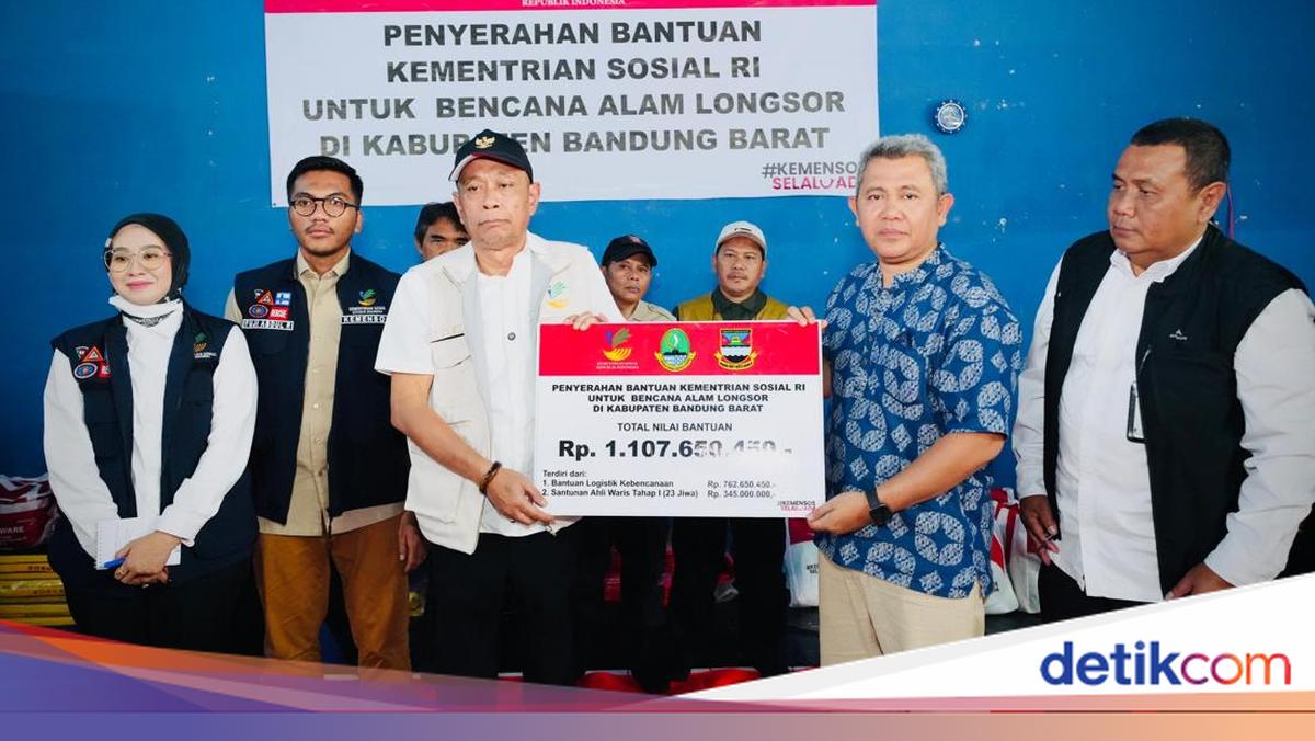 Wamensos Salurkan Santunan Duka Korban Longsor Cisarua