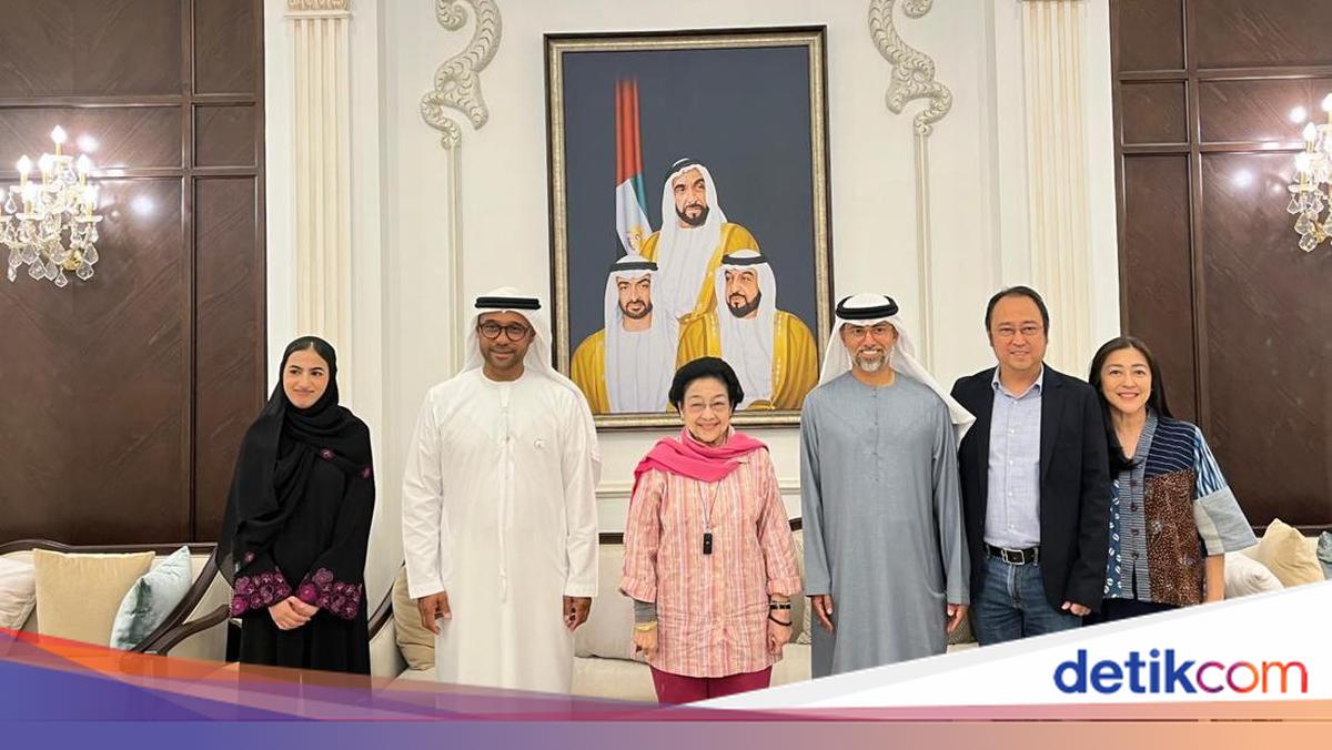 Sambutan Hangat 'Marhaban Saa' untuk Megawati di Abu Dhabi