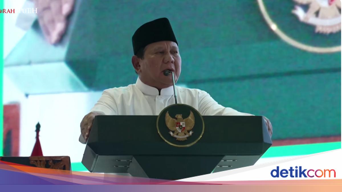 Prabowo: Kita Jadi Contoh Dunia, Umat Islam yang Tak Ujar Kebencian