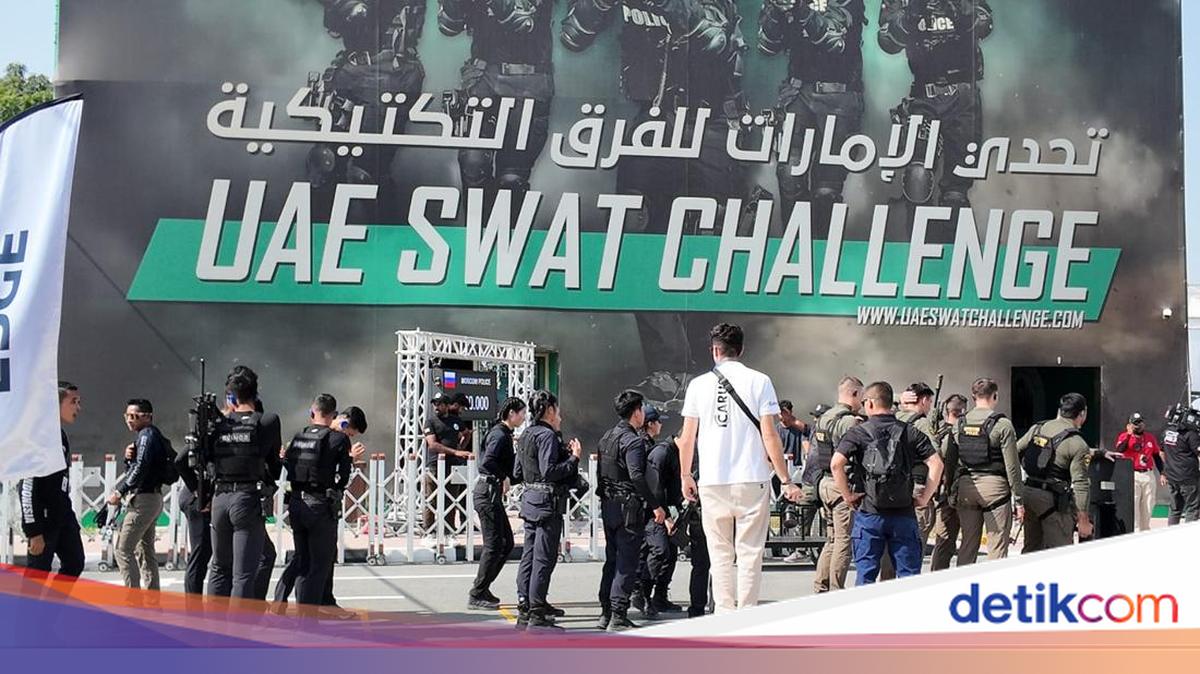 38 Anggota Brimob Polri Bertanding di UAE SWAT Challenge Dubai 2026