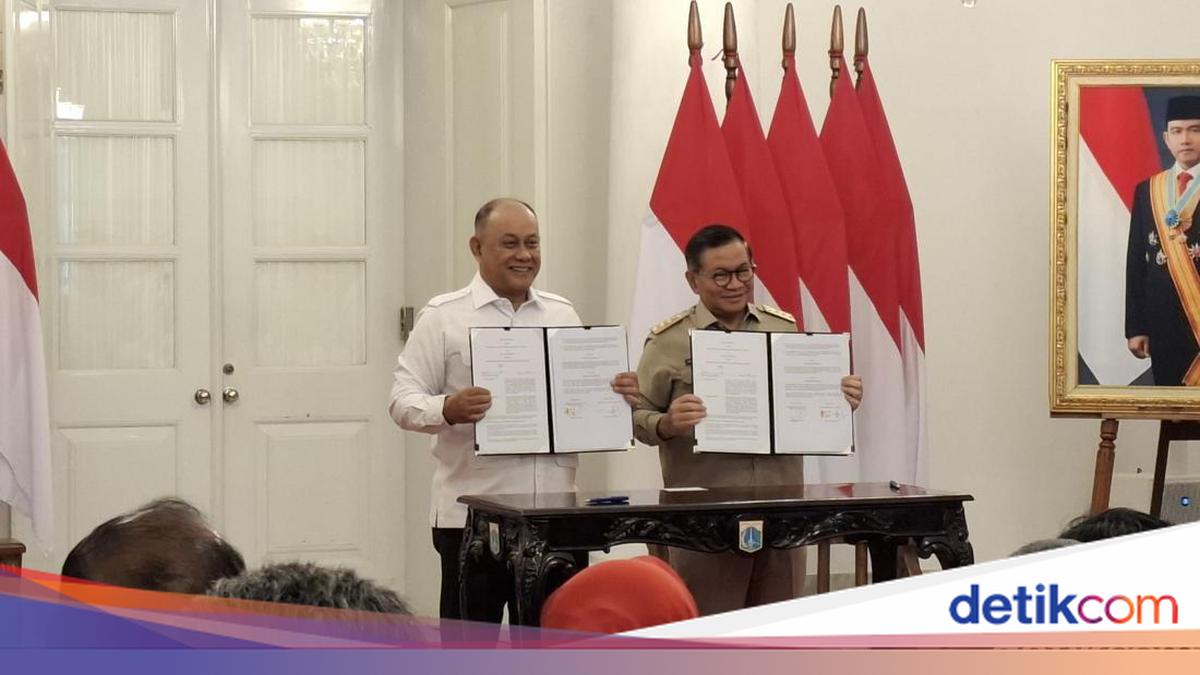 Gubernur Pramono dan Kepala BGN Teken Nota Kesepakatan soal MBG