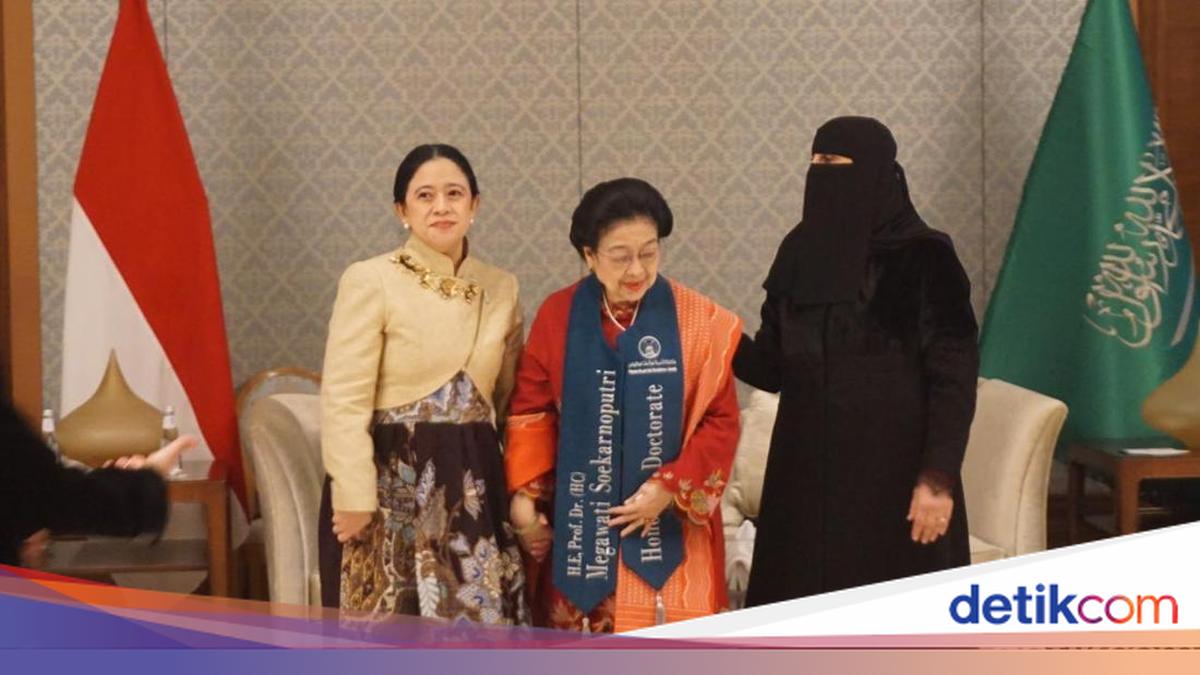 Megawati Kenalkan Puan Ketua DPR di Riyadh: Perempuan Harus Bisa Segalanya
