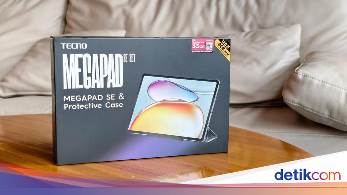 Ini Tecno Megapad SE, Tablet AI 11 Inch Harga Rp 2 Jutaan