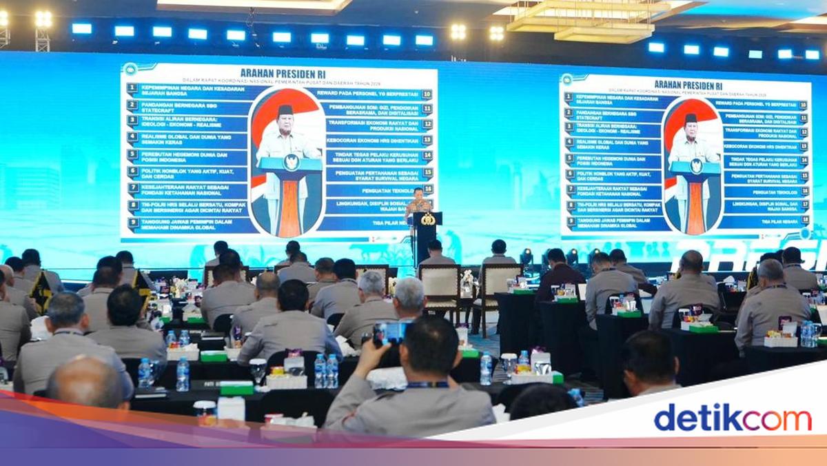 Kapolri Buka Rapim Polri 2026, Siap Sukseskan Rencana Kerja Pemerintah