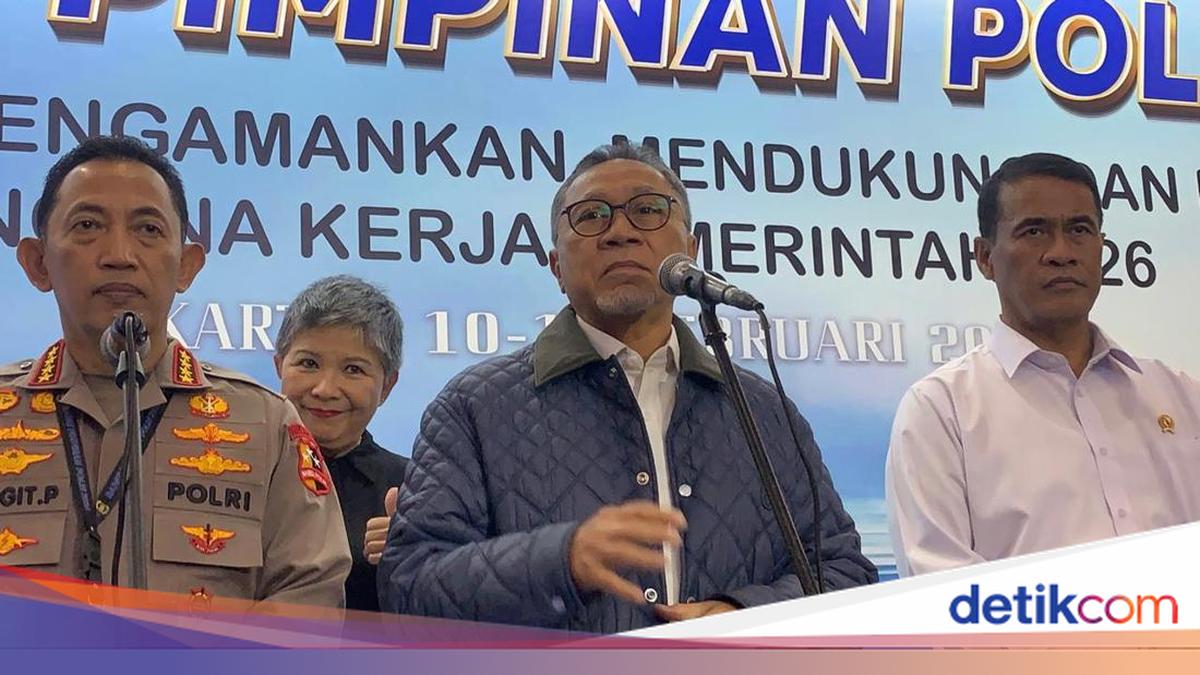 Menko Zulhas Bicara Peran Polri Naikan Harga Gabah