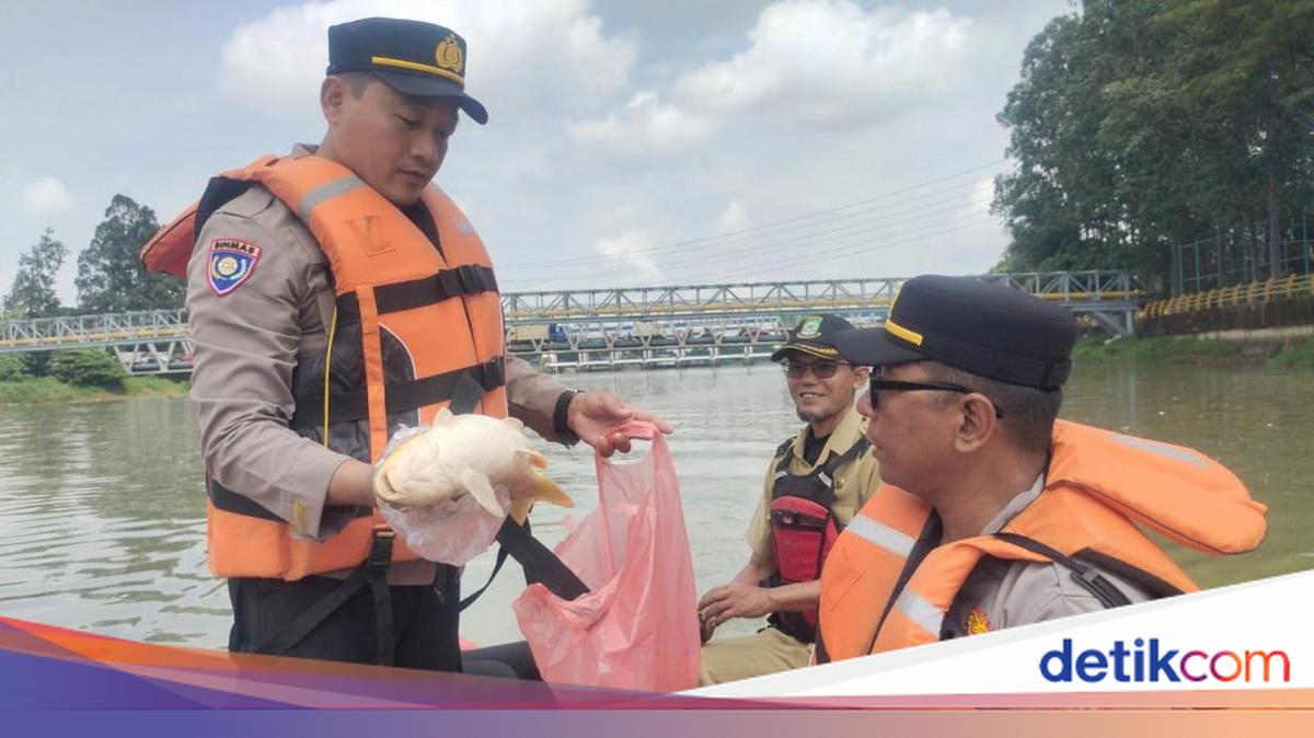 Sungai Cisadane Tangerang Tercemar Pestisida, Polisi Salurkan Air Bersih