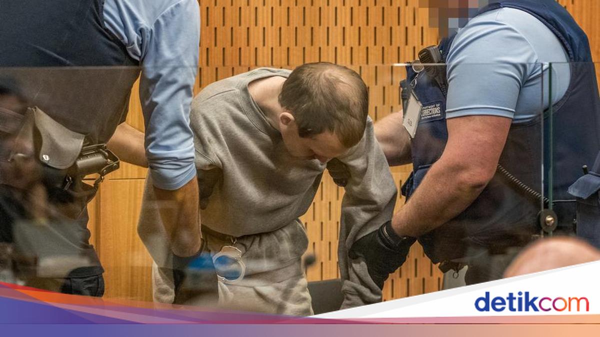 Teroris Penembak Masjid Christchurch Ajukan Banding Atas Vonis Seumur Hidup
