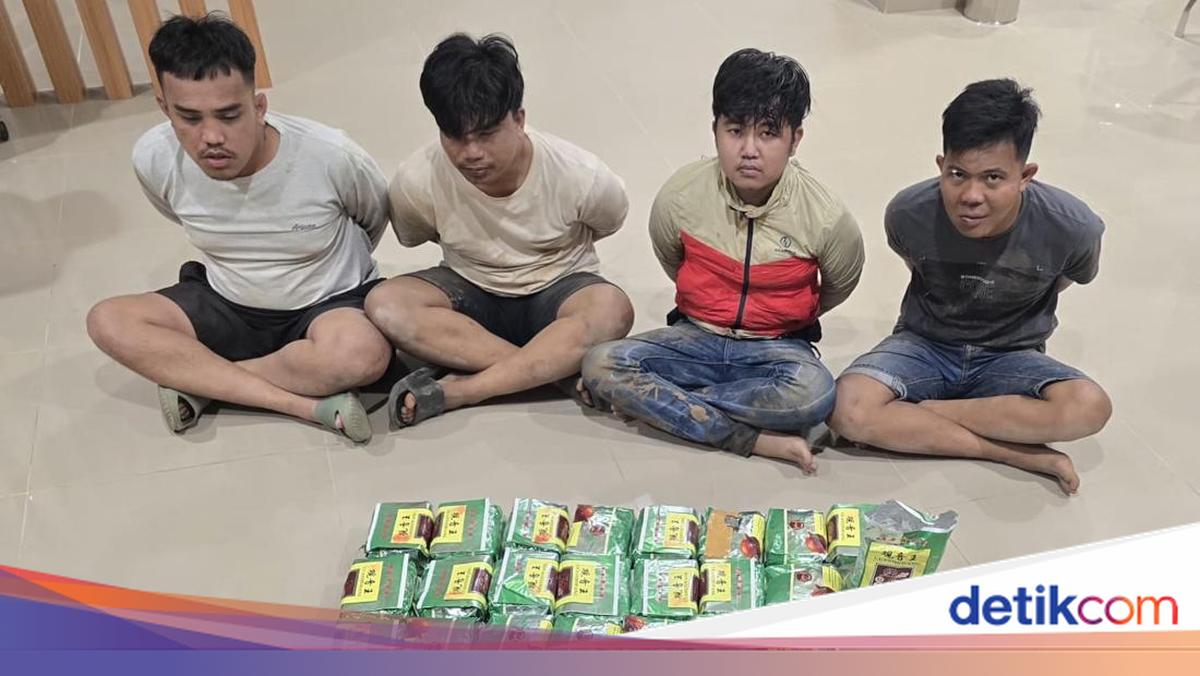 Bareskrim Bongkar Jaringan 30 Kg Sabu di Banyuasin, 4 Tersangka Dijerat