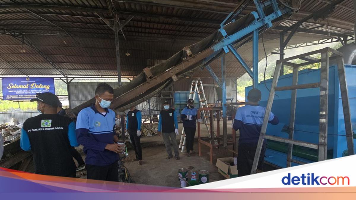 Warga Binaan Dilatih Kelola Sampah di BLK, Nusakambangan Kini Zero Waste