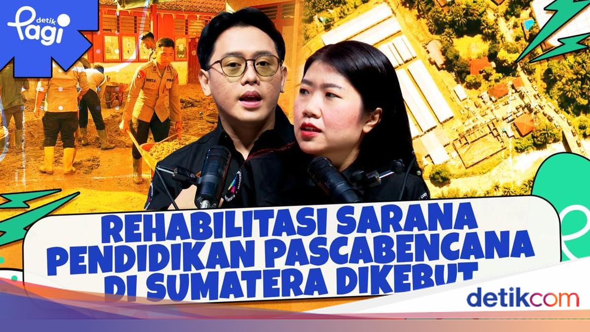 Rehabilitasi Sarana Pendidikan Pascabencana di Sumatera Dikebut