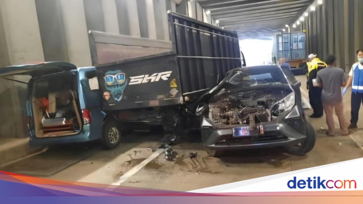 Tabrakan Beruntun di Underpass Jagorawi Dipicu Truk Berkecepatan Tinggi