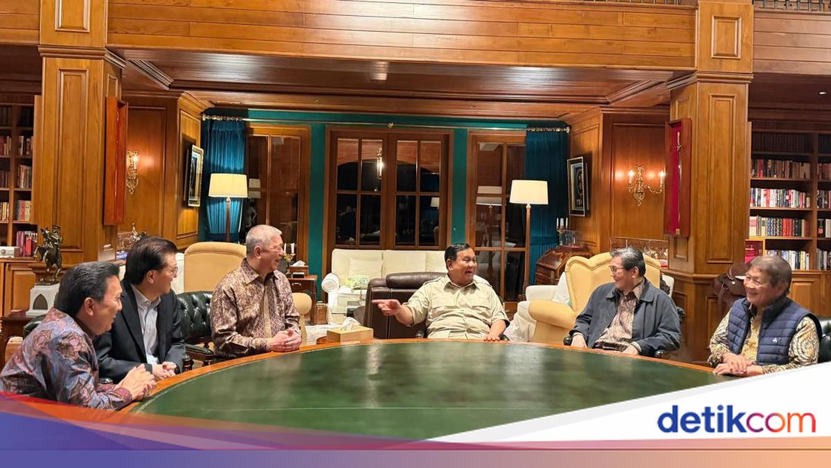 Prabowo Bertemu Pengusaha Anthony Salim-Boy Thohir di Hambalang, Bahas Apa?