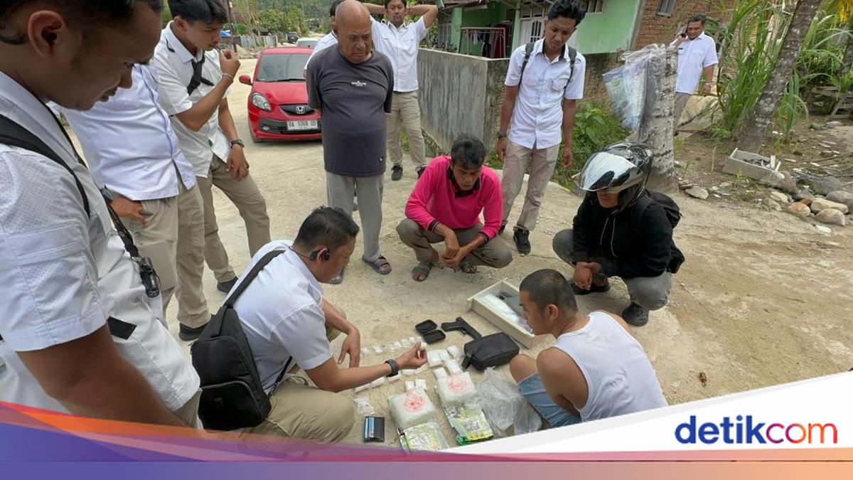 BNNP Sumbar Tangkap Pengedar Narkoba di Padang, Sita 2,8 Kg Sabu