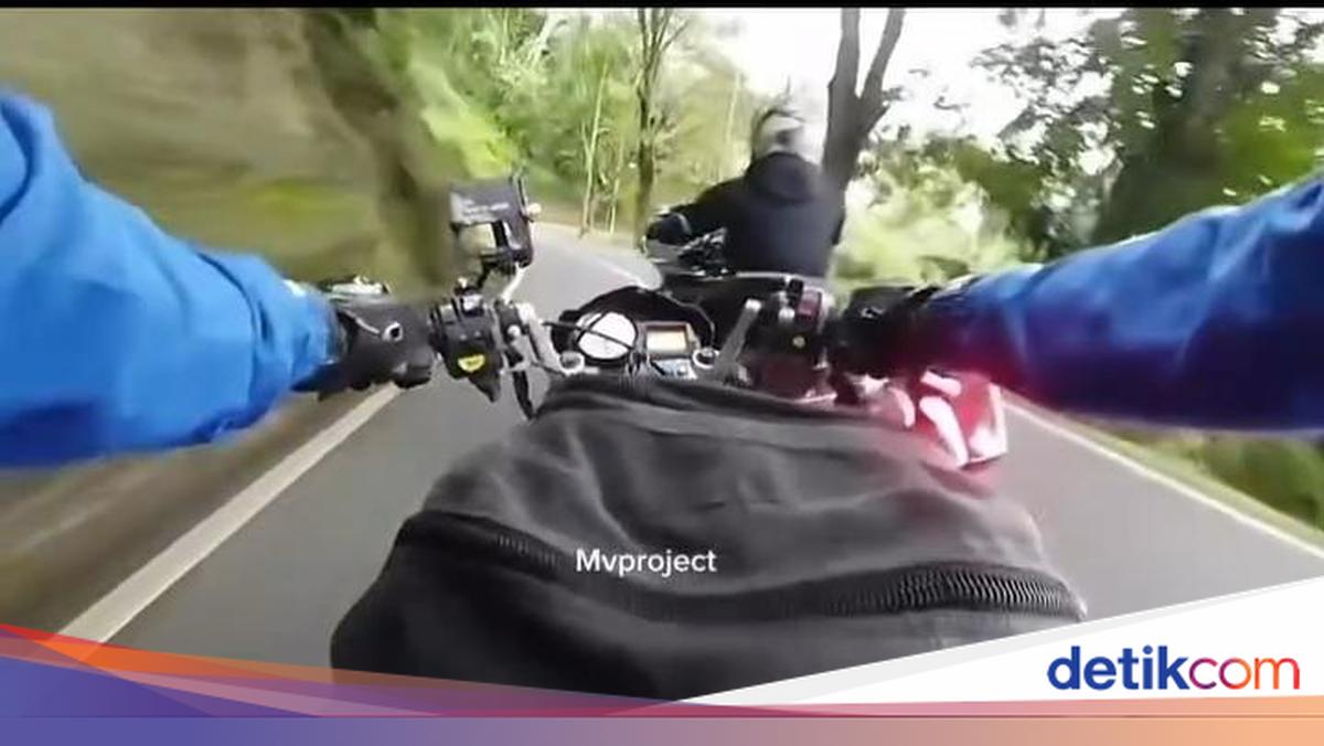 Pemotor di Cianjur Masuk Jurang Usai Moge Potong Jalur-Rem Mendadak