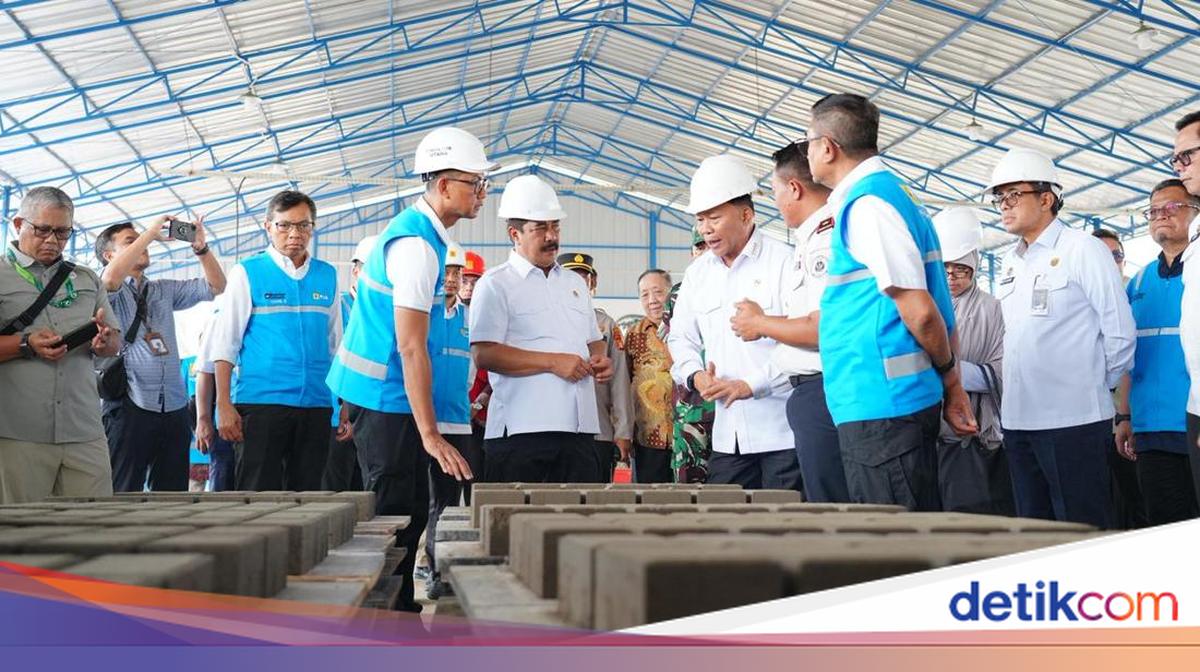 Laris Manis Paving Block Limbah PLTU Olahan Napi di Lapas Tangerang