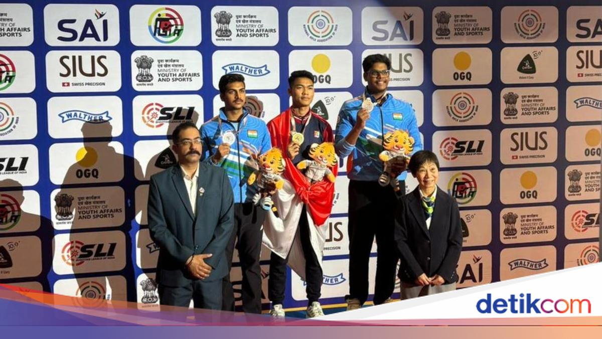 Anggota Brimob Polda Metro Raih Emas di Asian Rifle Championship India