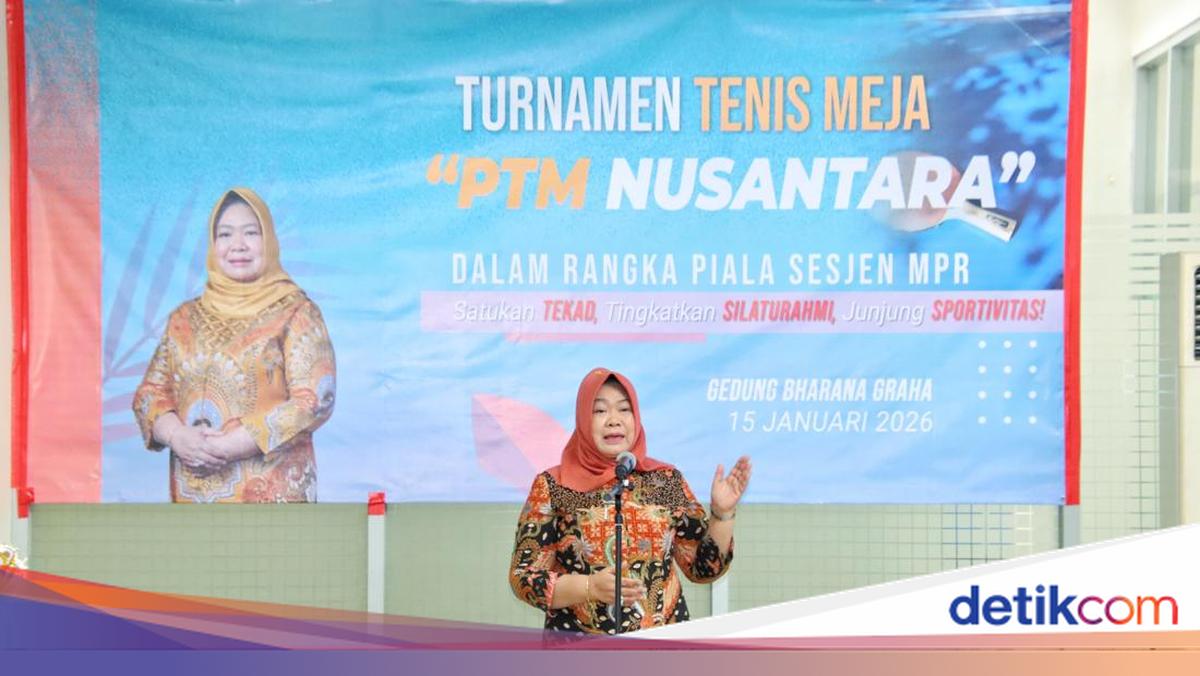 Final Turnamen Tenis Meja Piala Sesjen MPR, Dorong Penguatan Sportivitas