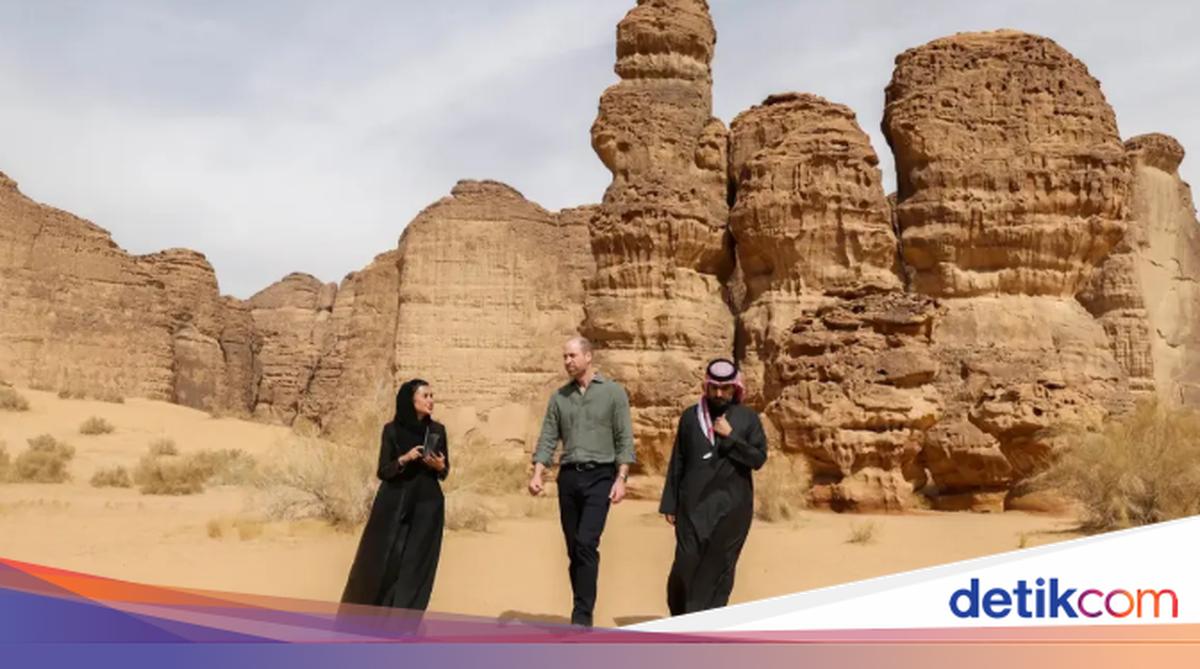 Perdana ke Arab Saudi, Pangeran William Sambangi Al Ula