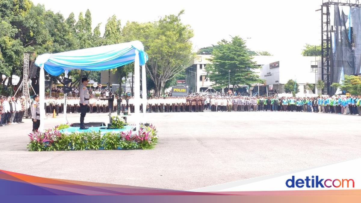 Polda Metro Gelar Apel Siaga Kamtibmas Bareng Ojol-Buruh Sambut Ramadan