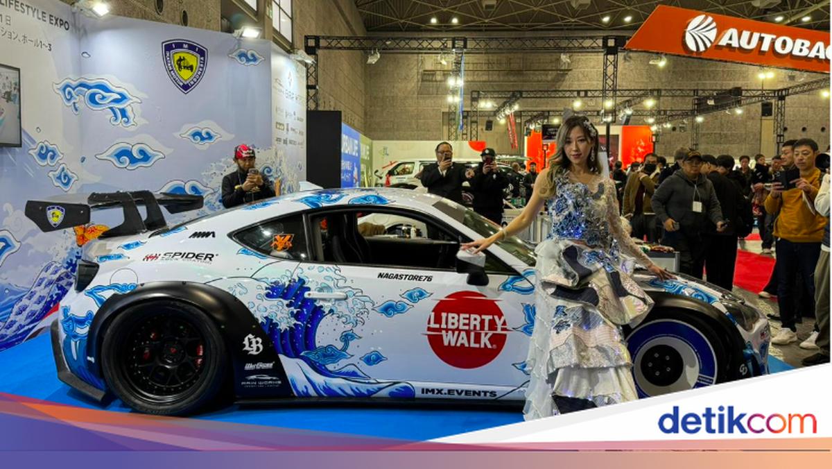 Modifikasi Toyota 86 Karya Anak Bangsa Mejeng di Jepang