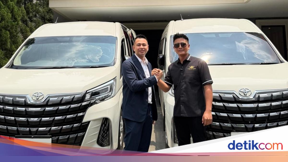 Raffi Ahmad Buys 2 Luxurious Modified Toyota HiAce Vans