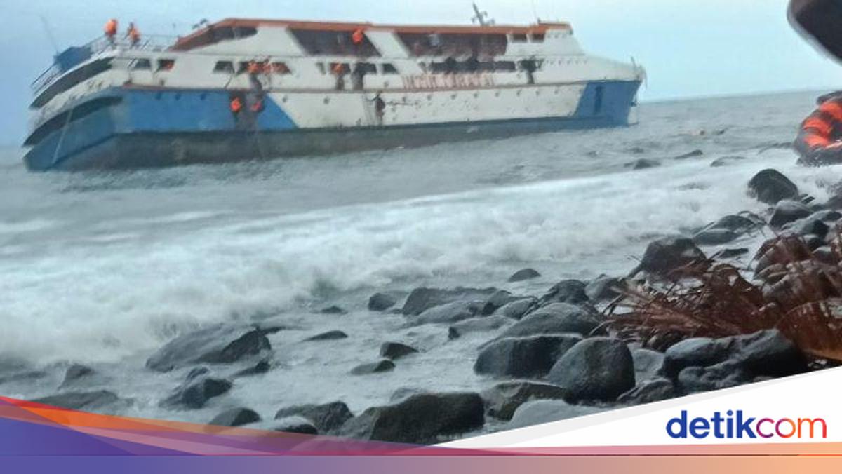 KM Intim Teratai Karam di Peraian Pulau Makian Malut, Tim SAR Diterjunkan