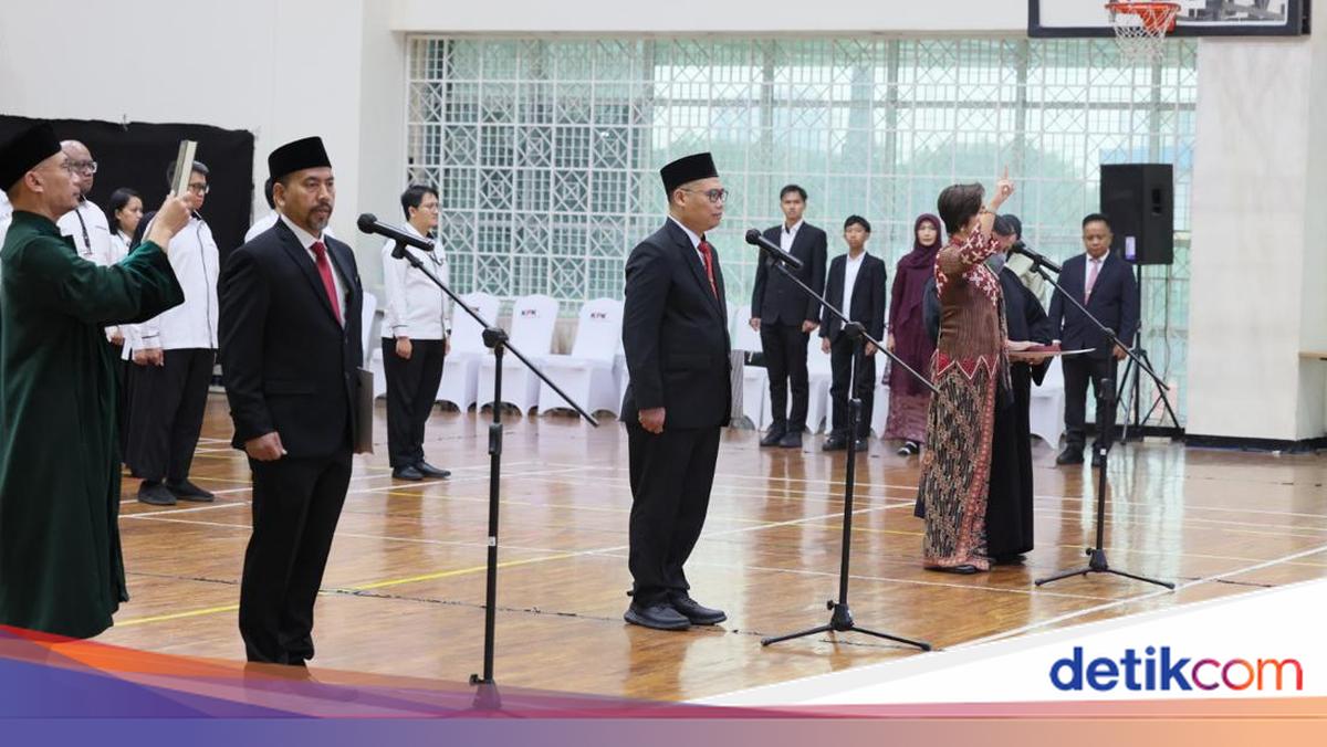 Ketua KPK Ingatkan Skor IPK Turun Saat Melantik Tiga Pejabat Tinggi