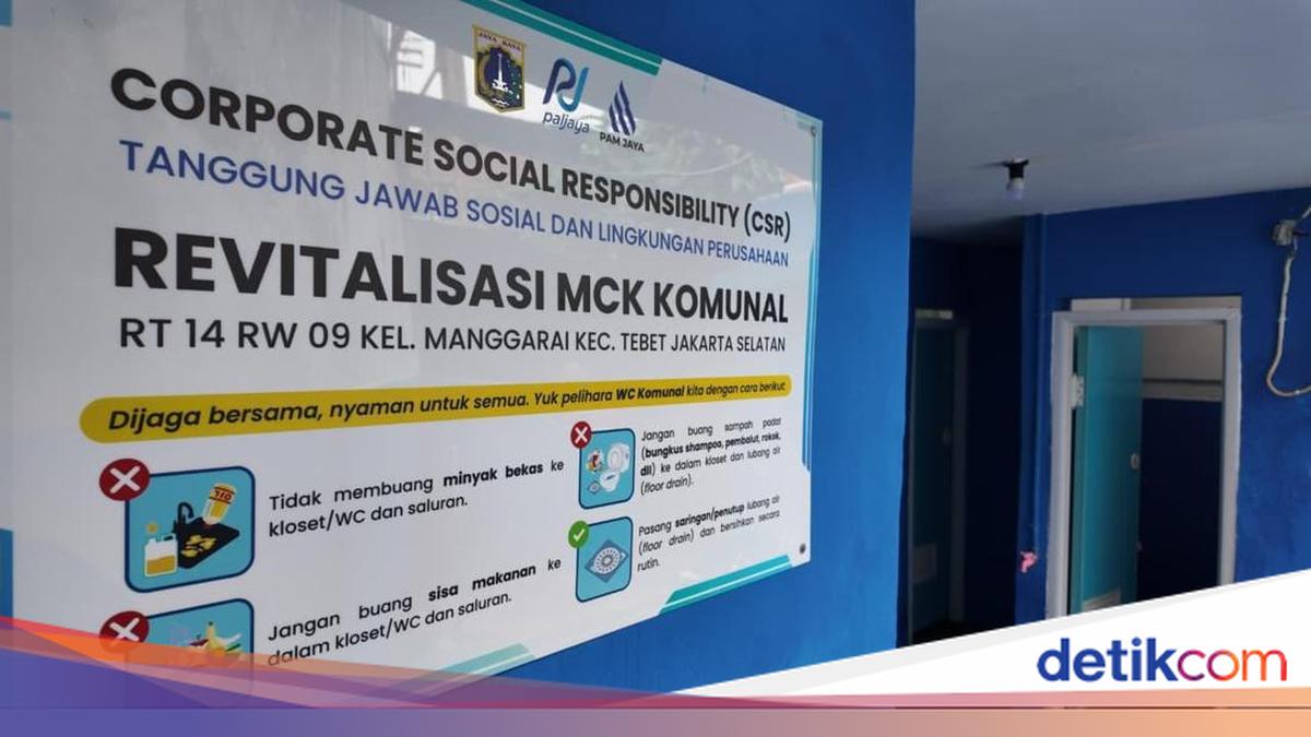 Sinergi PAM JAYA &amp; PALJAYA Revitalisasi MCK Komunal di Manggarai
