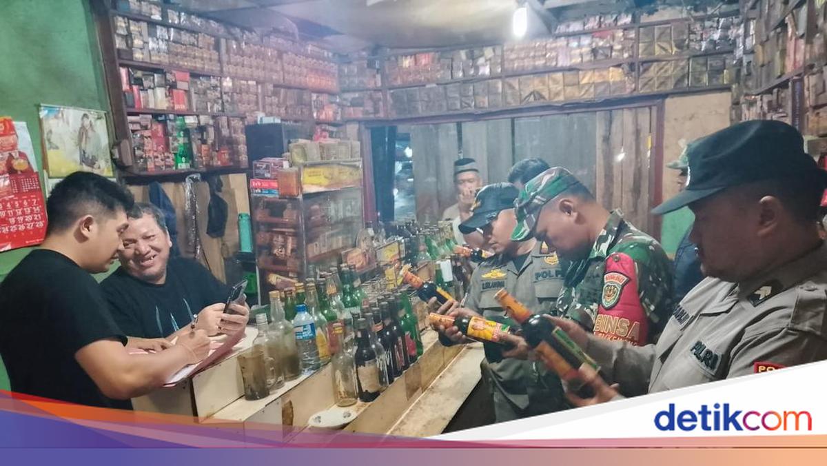 Polisi Sita 60 Botol Miras dari Warung Jamu di Kemang Bogor, Razia Digelar Jelang Ramadan