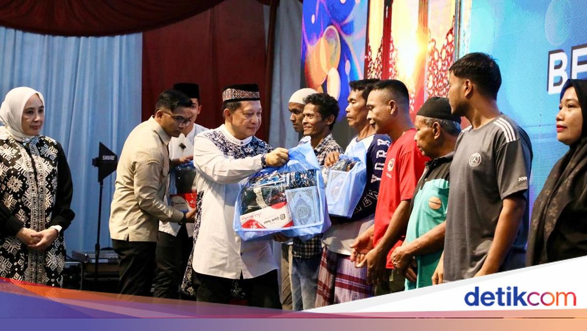 Hari Pertama Ramadan, Tito Karnavian Buka Puasa Bersama Warga Aceh Tamiang
