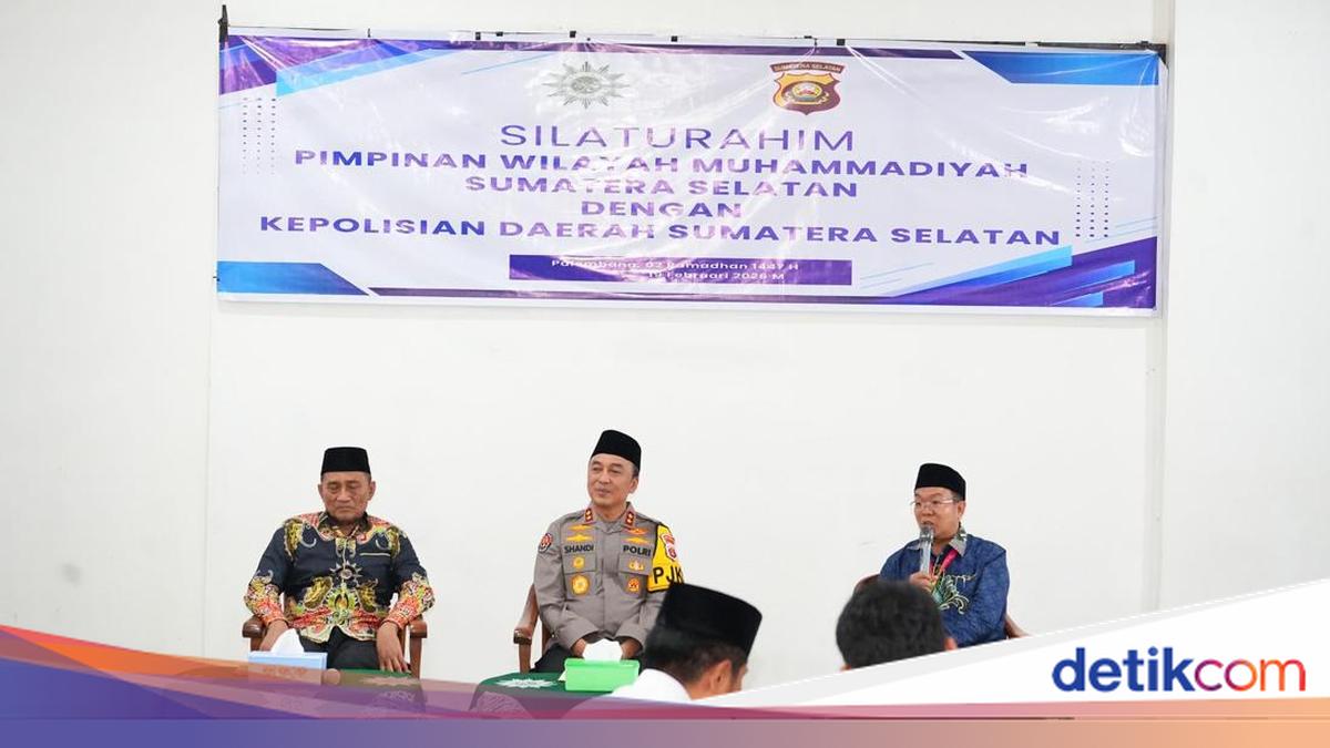 Kapolda Sumsel Silaturahmi ke Ulama NU-Muhammadiyah, Kolaborasi Jaga Kamtibmas