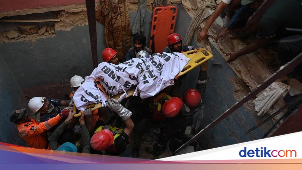 Ledakan Gas Picu Gedung Ambruk di Karachi, 16 Orang Tewas Termasuk Anak-anak