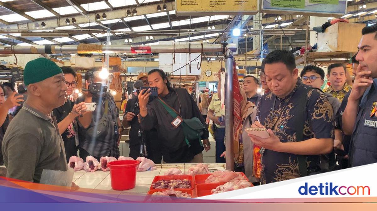 Awal Ramadan, Satgas Pangan Polda Metro Cek Harga Bahan Pokok di Pasar Koja