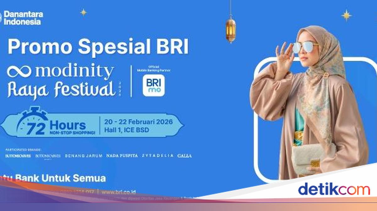 Ada Promo BRI, Belanja Lebih Hemat di Modinity Raya Festival 2026