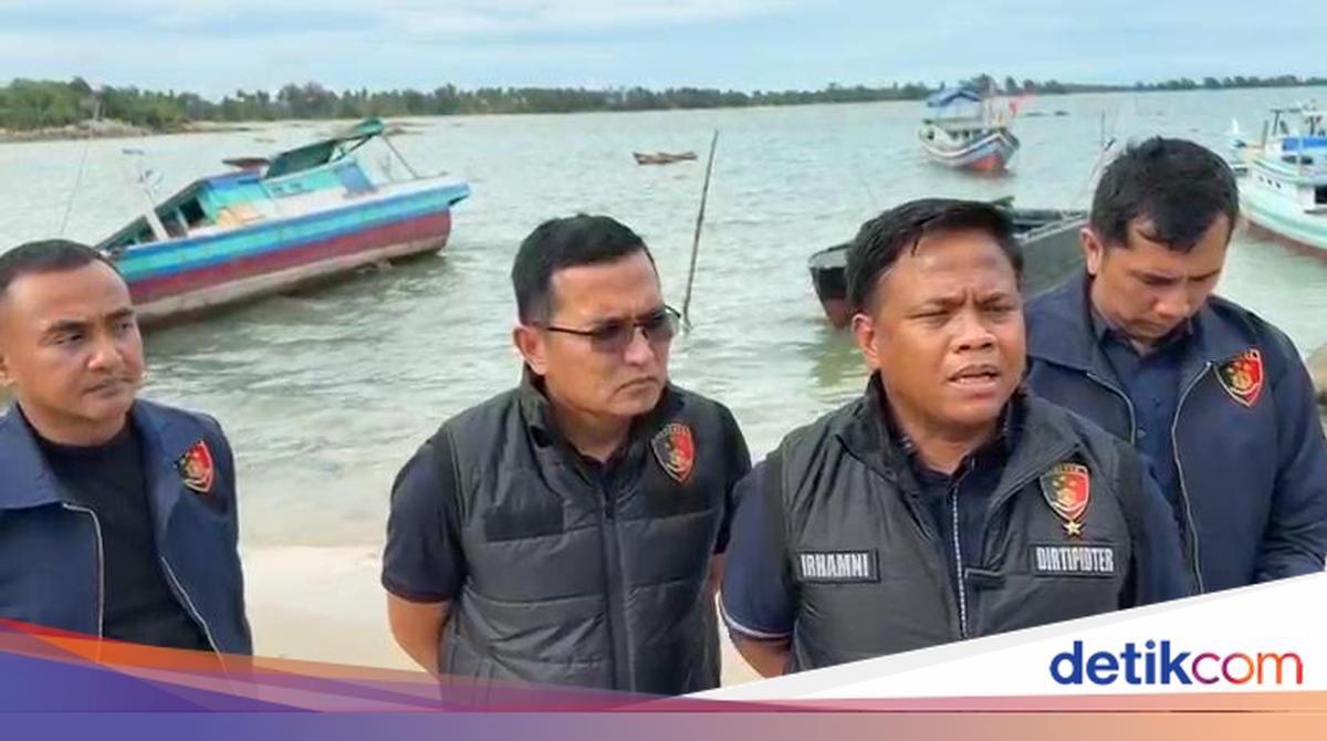Bareskrim Sita 1 Kapal Terkait Dugaan Penyelundupan Pasir Timah ke Malaysia