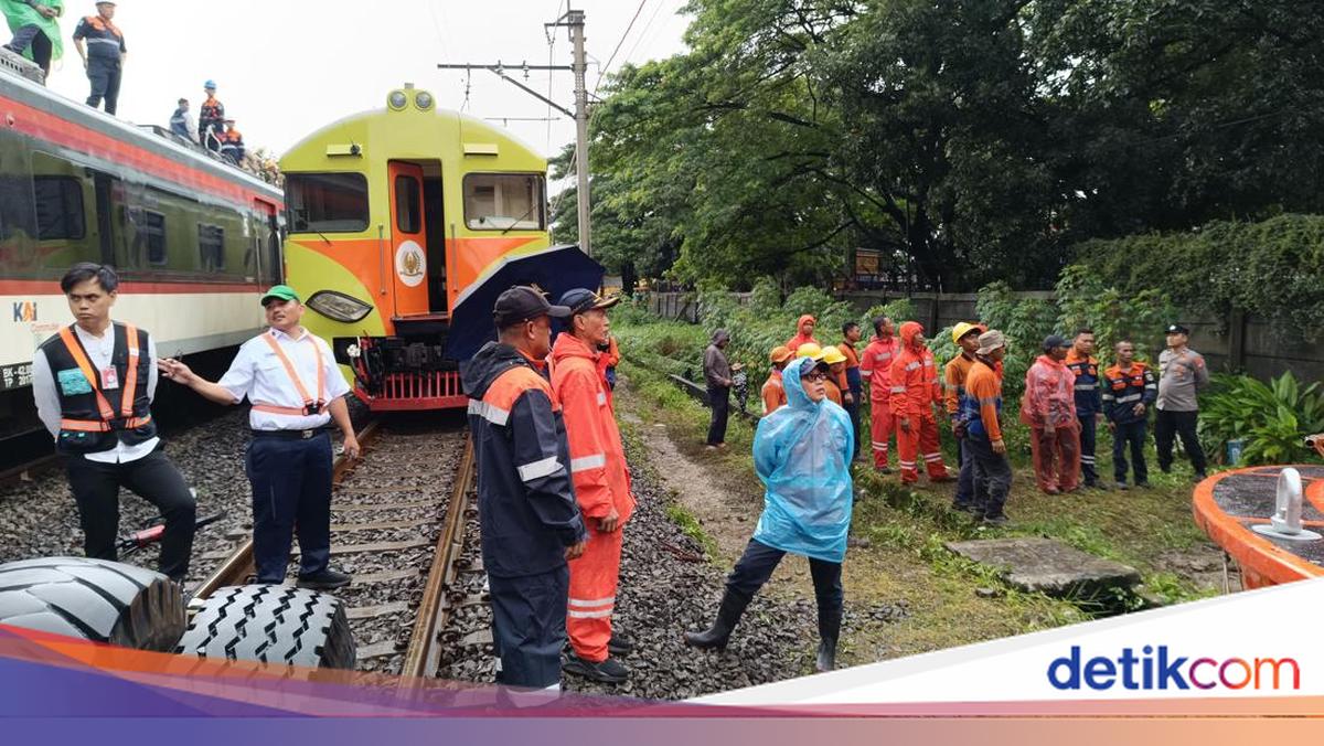 Sebagian KA Bandara Soetta Dievakuasi ke Kalideres, Jalur Masih Dipulihkan