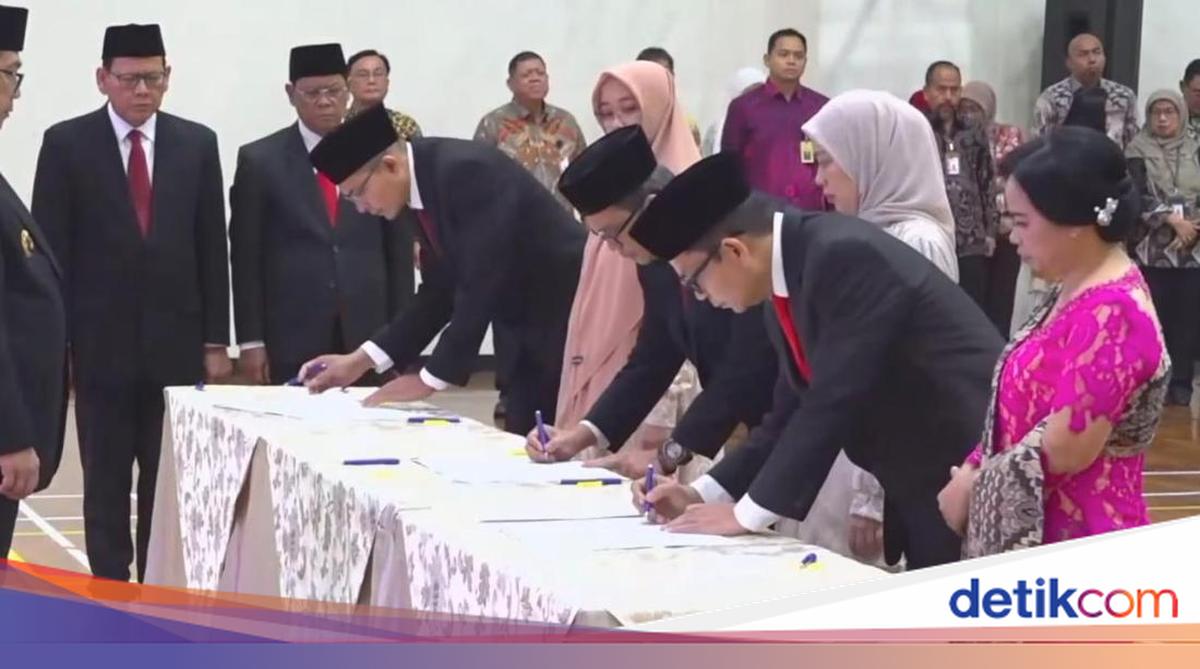 KPK Lantik 6 Pimpinan Tinggi Pratama, Eks Jubir Jadi Direktur Penyelidikan