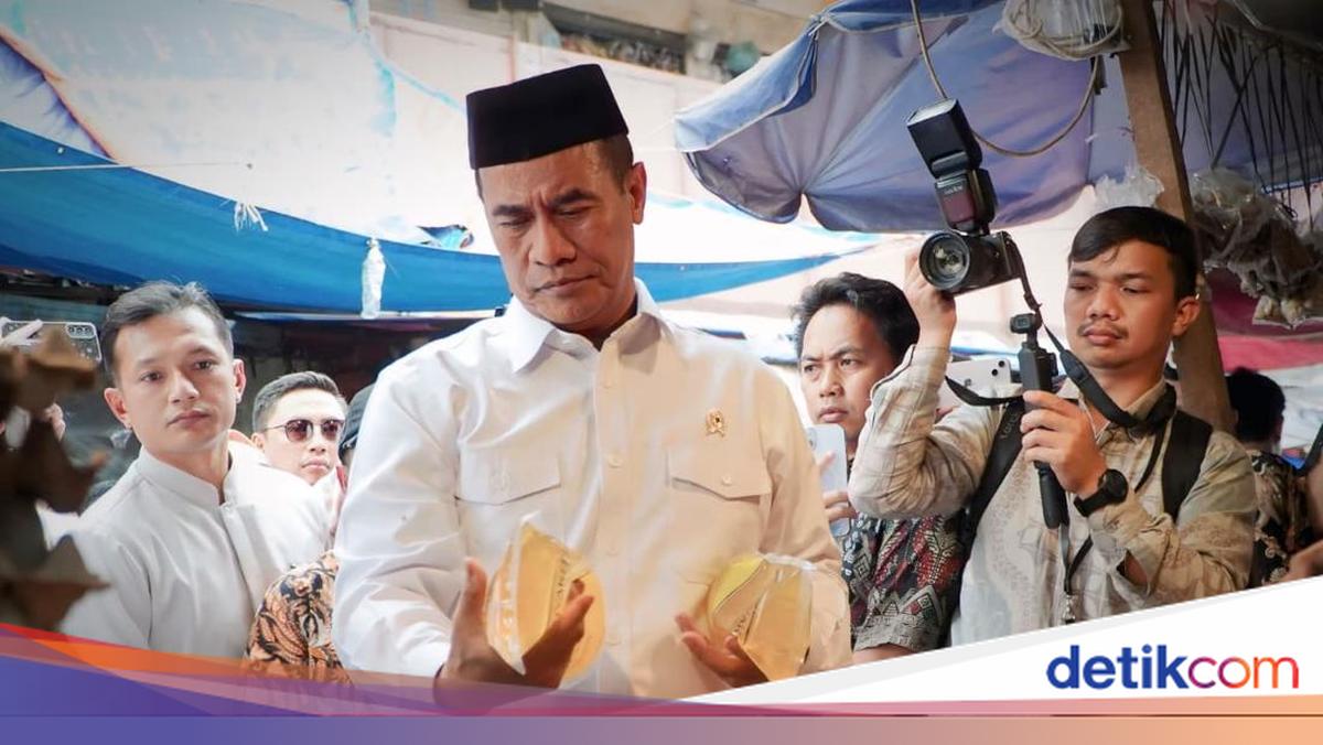 Mentan Sidak Pasar Kebayoran Usai Terima Laporan, Harga Langsung Turun