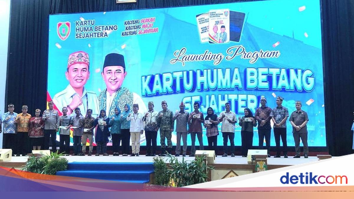 Kartu Huma Betang Sejahtera Kalteng Dibagikan, Target Beres Sebelum Lebaran