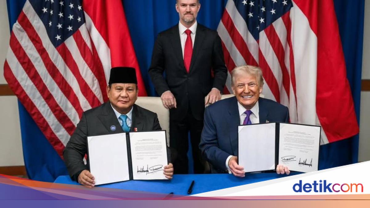 Prabowo-Trump Resmi Teken Perjanjian Dagang RI-AS