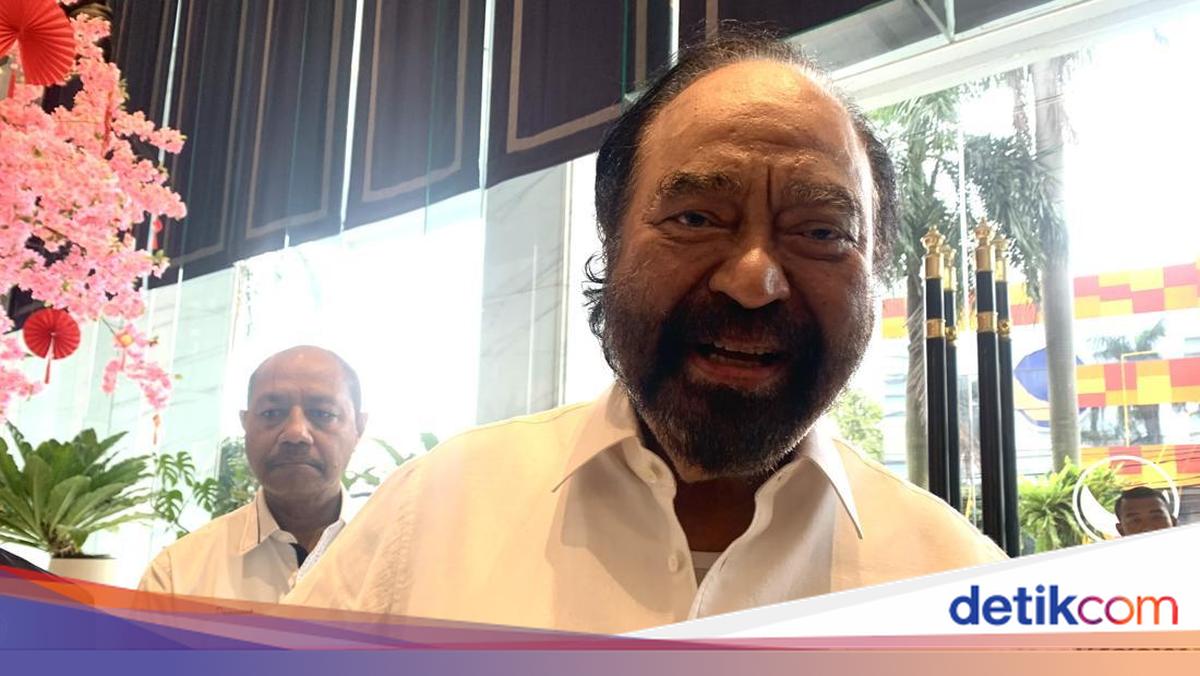 Surya Paloh Ngaku Tak Bahas Pilpres 2029 Saat Bukber Bareng Anies