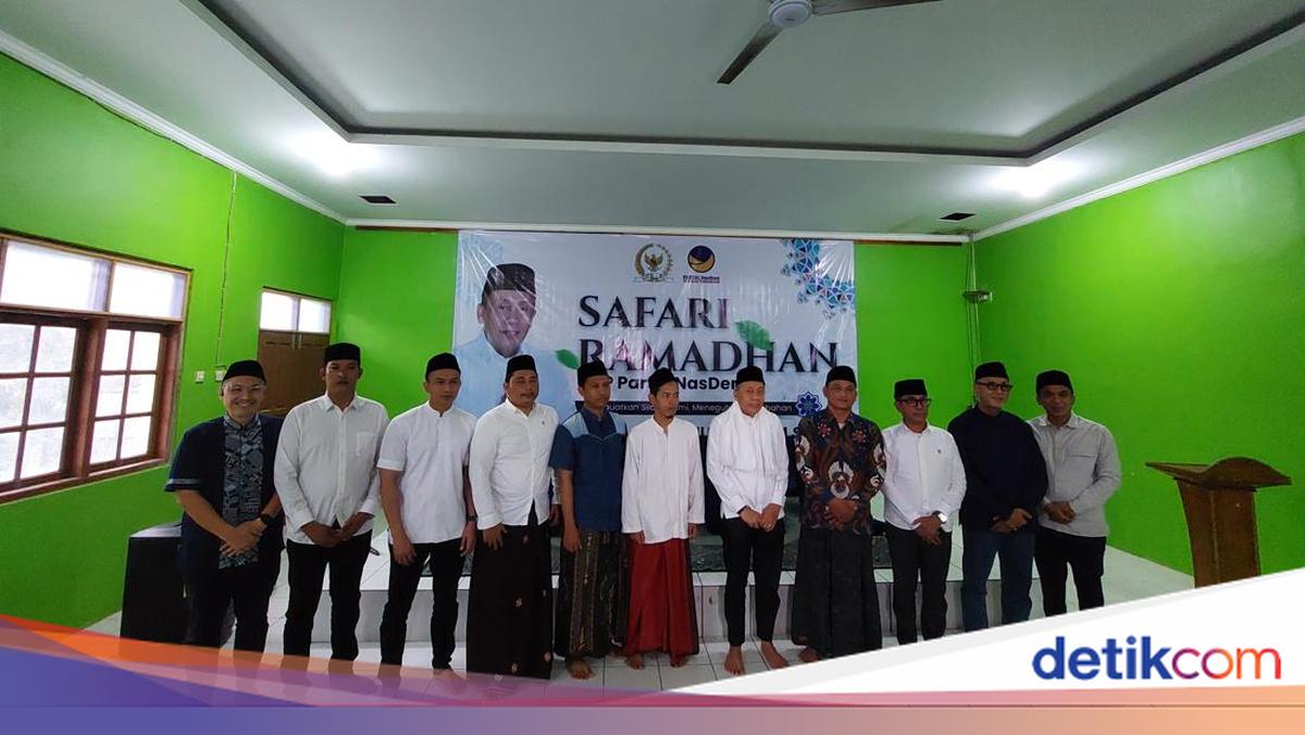 Safari Ramadan di Cirebon, Saan Dorong Perkuat Sinergi NasDem-Pesantren
