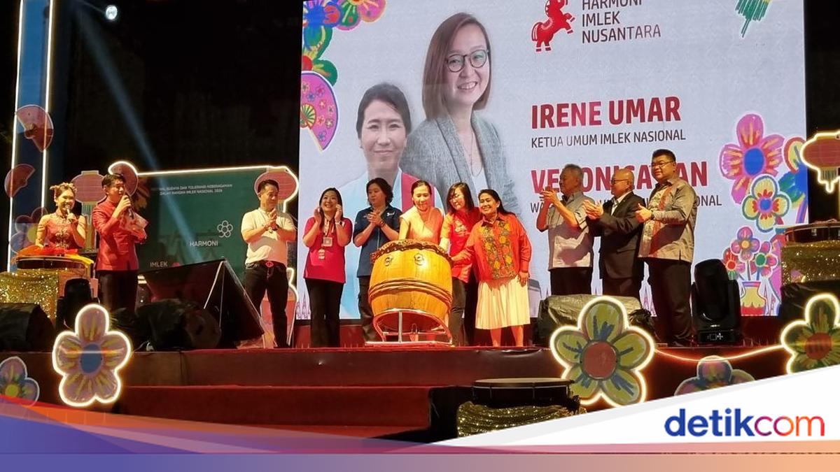 Festival Imlek Nasional Dibuka di Lapangan Banteng, Tawarkan Cek Kesehatan Gratis